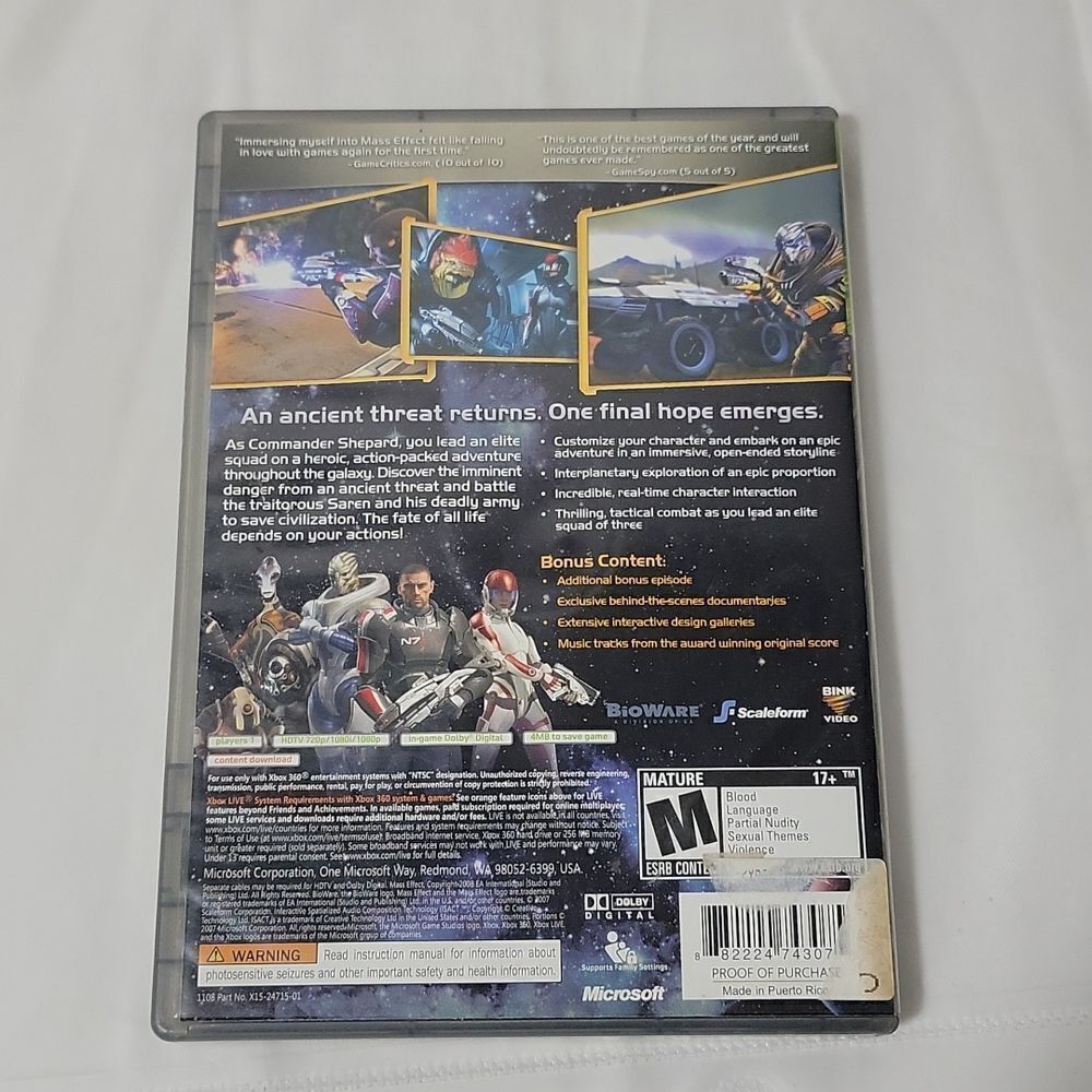 Mass Effect (Xbox 360) - Picture 2 of 2